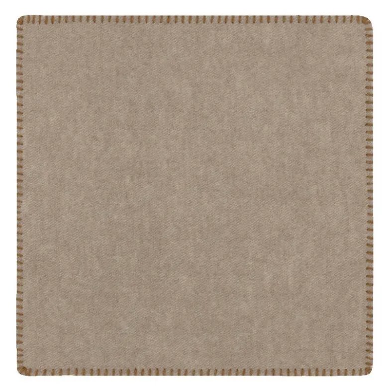 Djupedalen ull sitteunderlag 43x43 cm beige