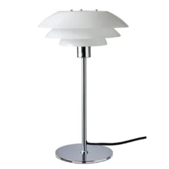 DL31 bordlampe 50 cm opal/krom
