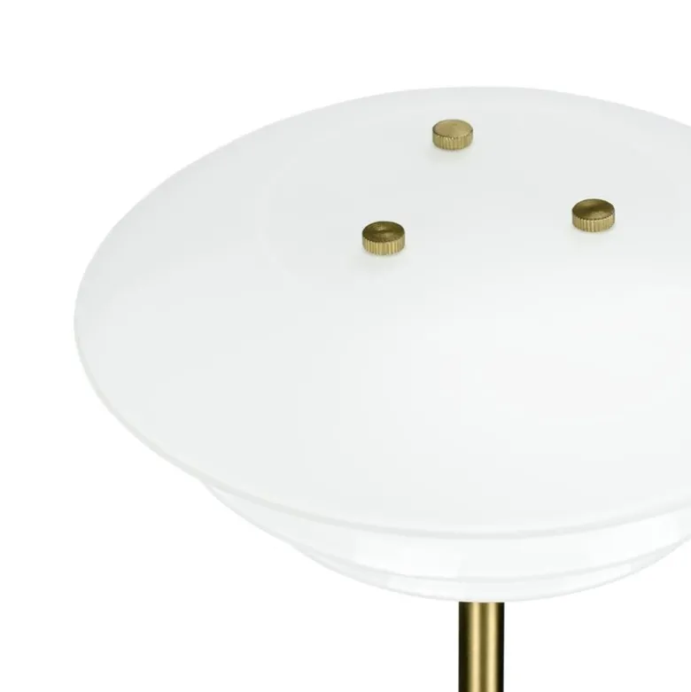 DL20 bordlampe 30 cm opal/messing
