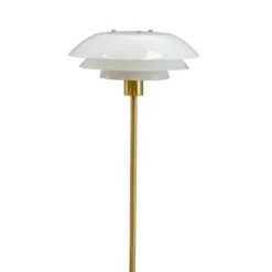 DL31 gulvlampe 133 cm opal/messing