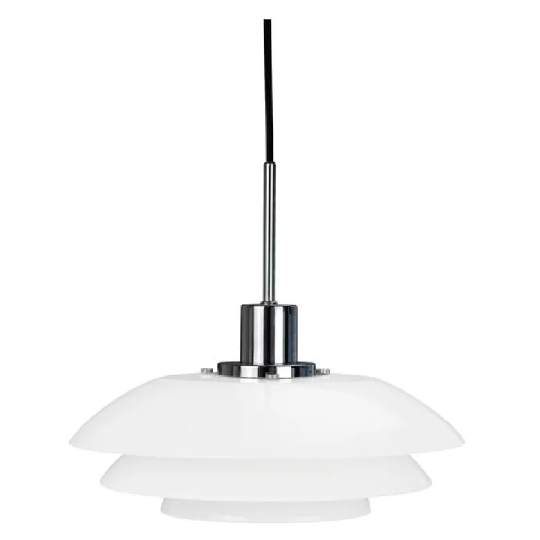 DL31 pendel 15 cm opal/krom