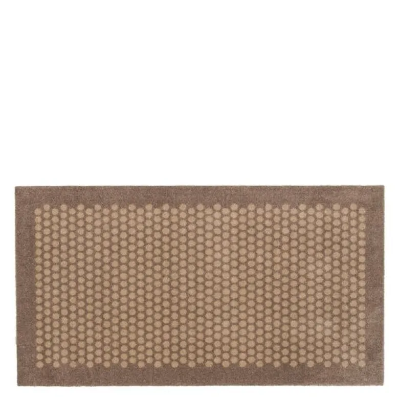 Dot gulvmatte 120x67 cm beige