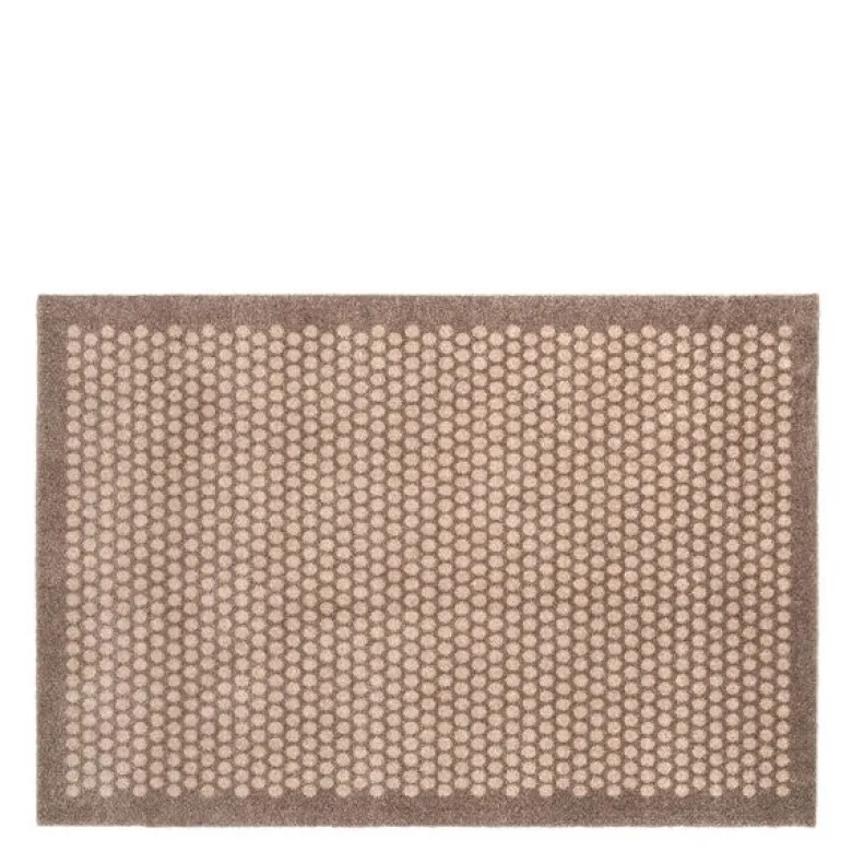 Dot gulvmatte 130x90 cm beige
