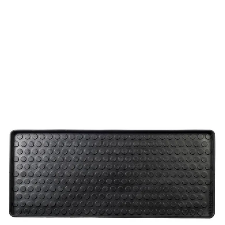 Dot sko- og støvelbrett 88x38x3 cm svart