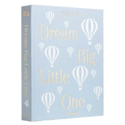 Dream Big Little One babyalbum lyseblå