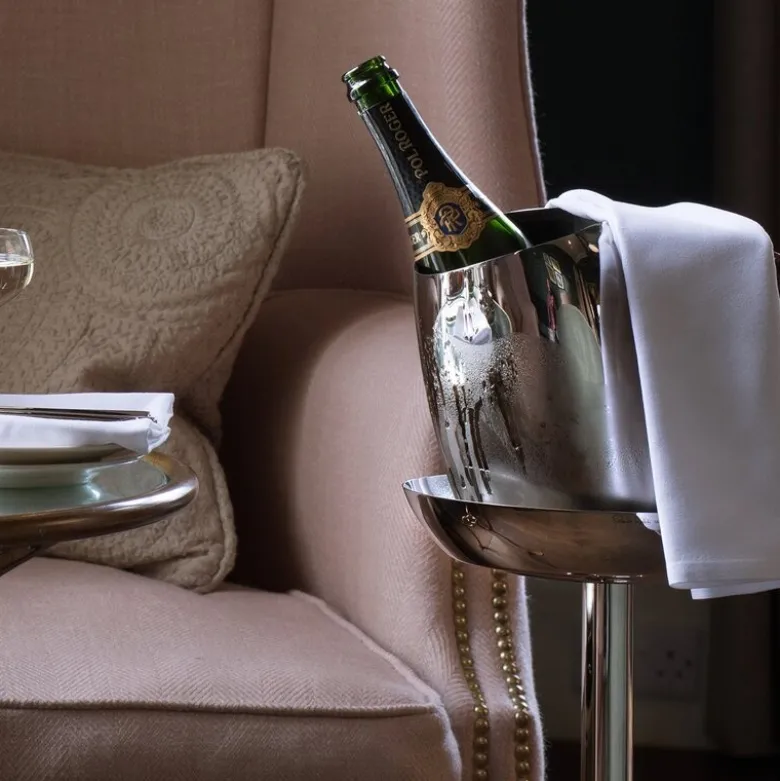 Drift stativ til champagne-/vinkjøler stål