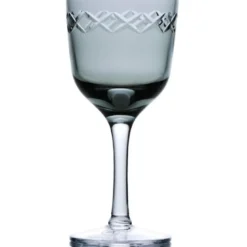 Drink likørglass 10 cl grå