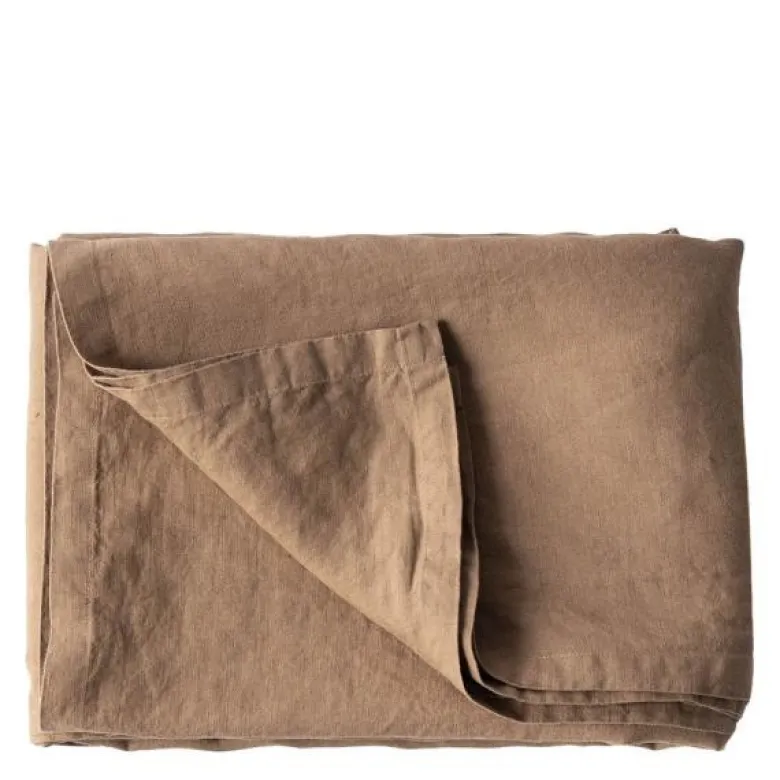 Duk lin 145x330 cm hazelnut