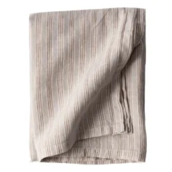 Duk lin 145x270 cm hazelnut stripe
