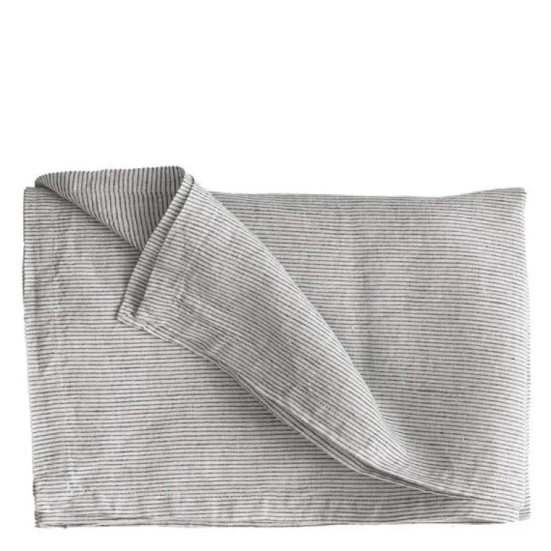 Duk lin 145x330 cm pinstripe
