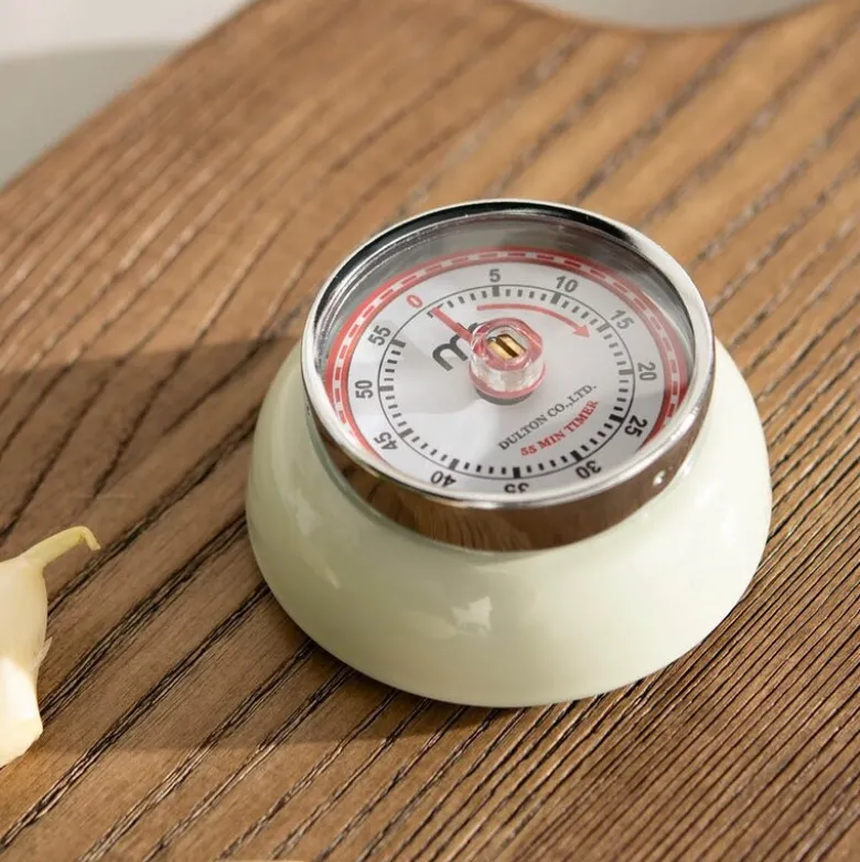 Dulton timer Ø7 cm krem