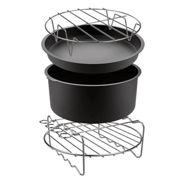 Easy Fry airfryer accessories XXL svart
