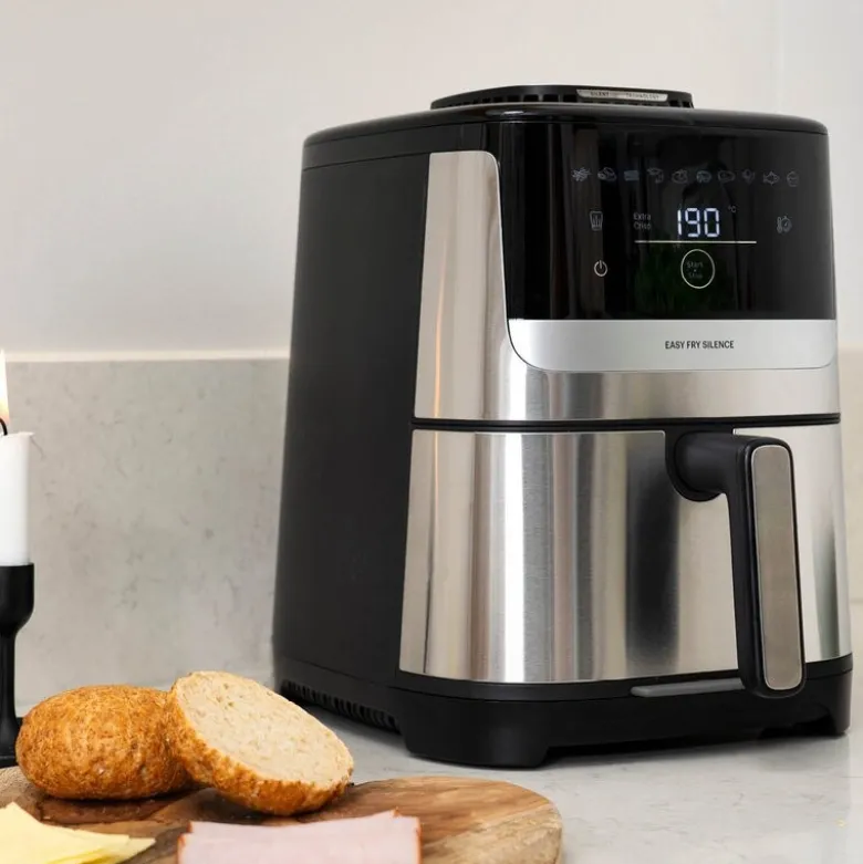 Easy Fry Silence airfryer 5 L rustfritt stål