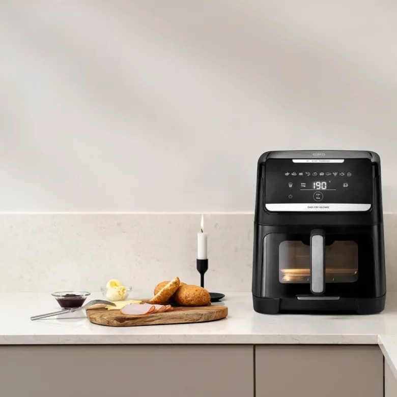 Easy Fry Silence Vision airfryer 7L svart