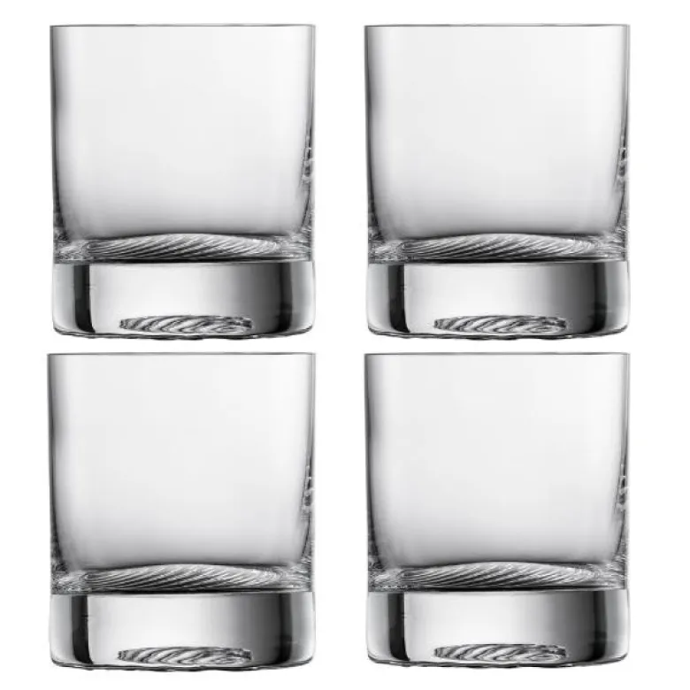 Echo whiskeyglass 4 stk 20 cl klar