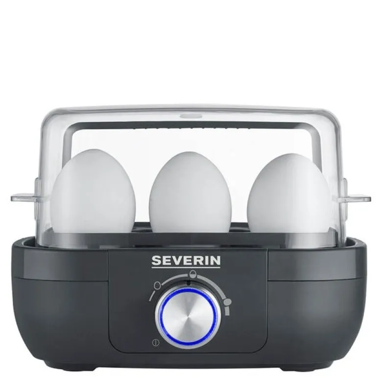 Eggekoker EK3166 med elektronisk kontroll 6 egg svart