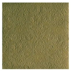 Elegance serviett 40x40 cm 15 stk Olive Green