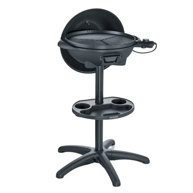 Elektrisk grillkulestativ med lokk PG8541 2000W svart
