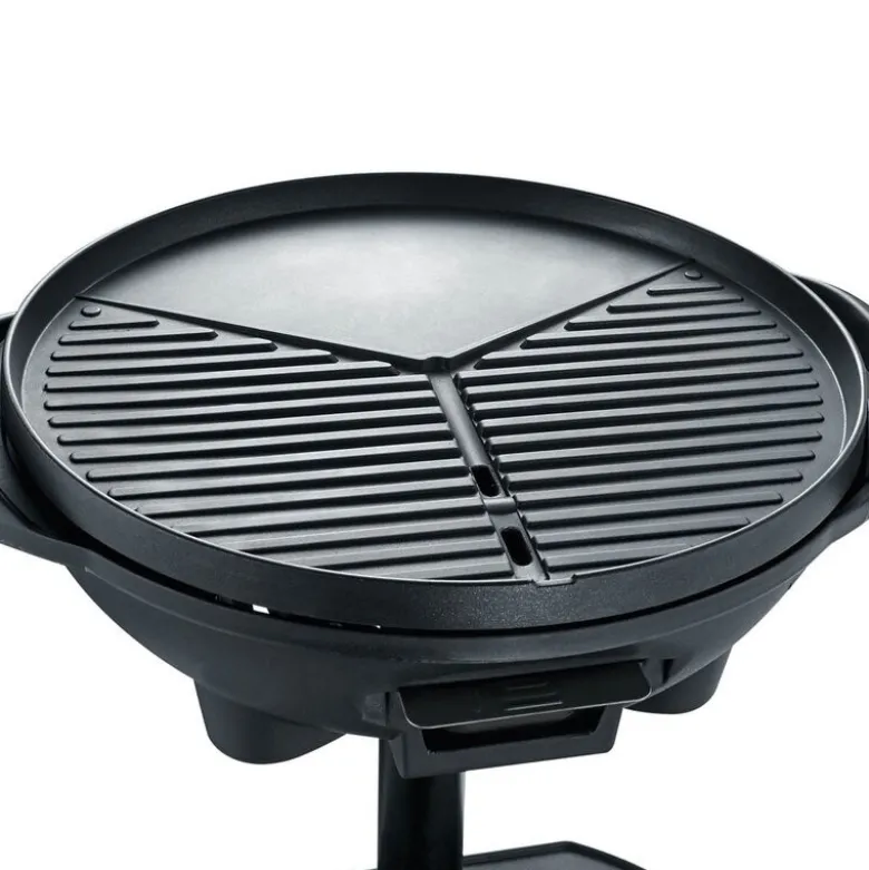Elektrisk grillkulestativ med lokk PG8541 2000W svart