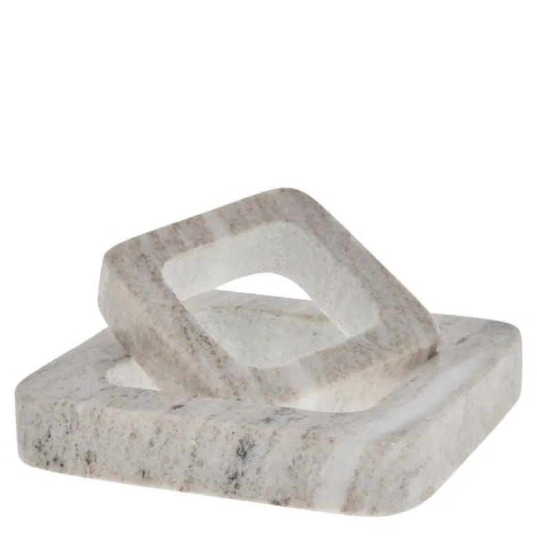 Elina gryteunderlag 15x15 cm mørk sand