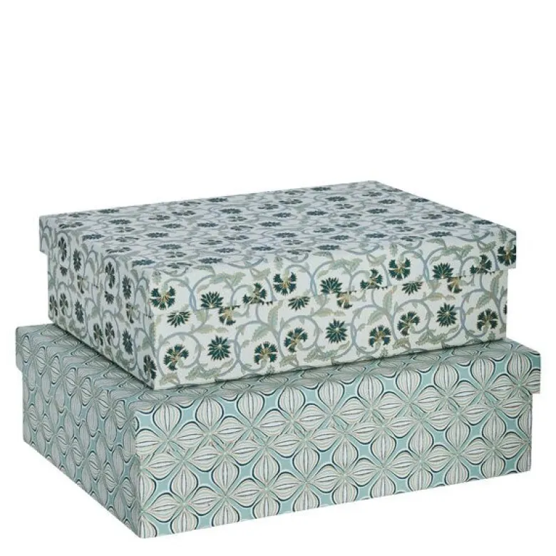 Ellen eske sett 2 stk 34x10 cm hvit