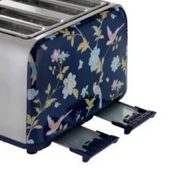 Elveden brødrister 4 skiver blue/silver