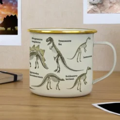 Emaljekopp 50 cl dinosaur