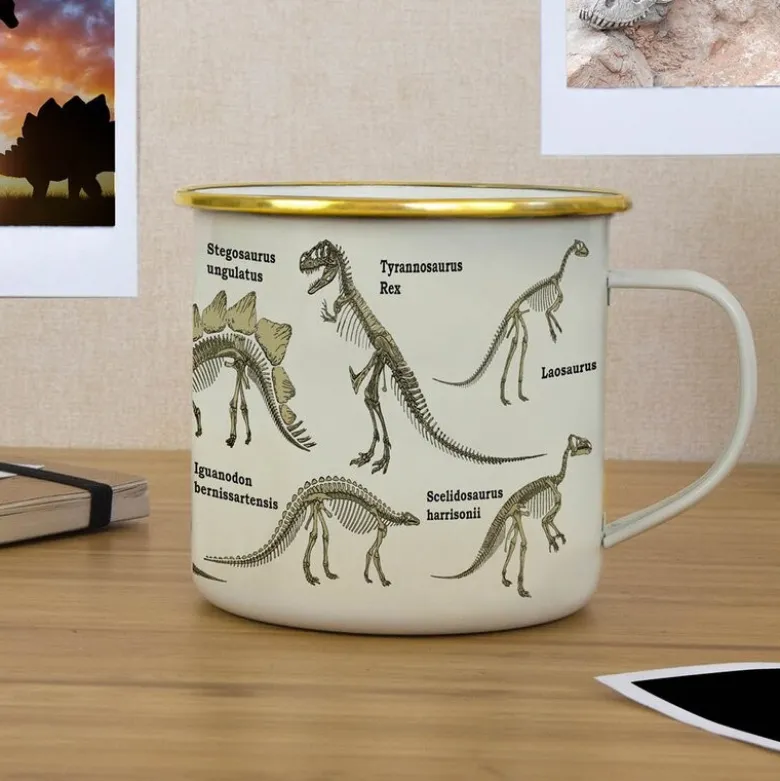 Emaljekopp 50 cl dinosaur