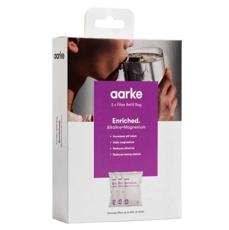 Enriched filtergranulat 3 stk refill til Aarke Purifier
