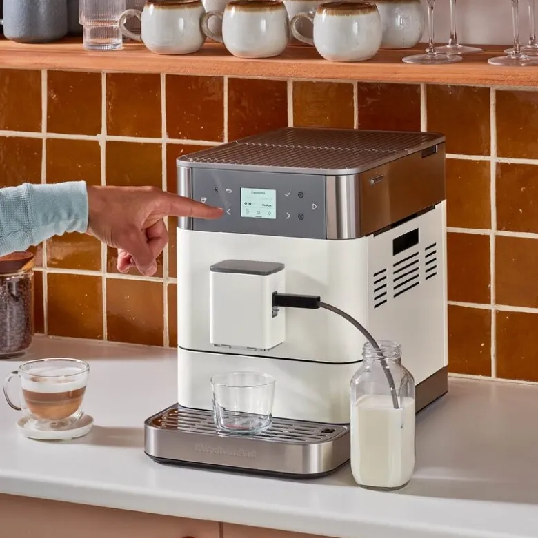 Espressomaskin helautomatisk KF6 porcelain