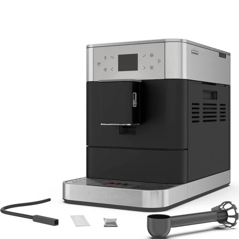 Espressomaskin helautomatisk KF6 cast iron black
