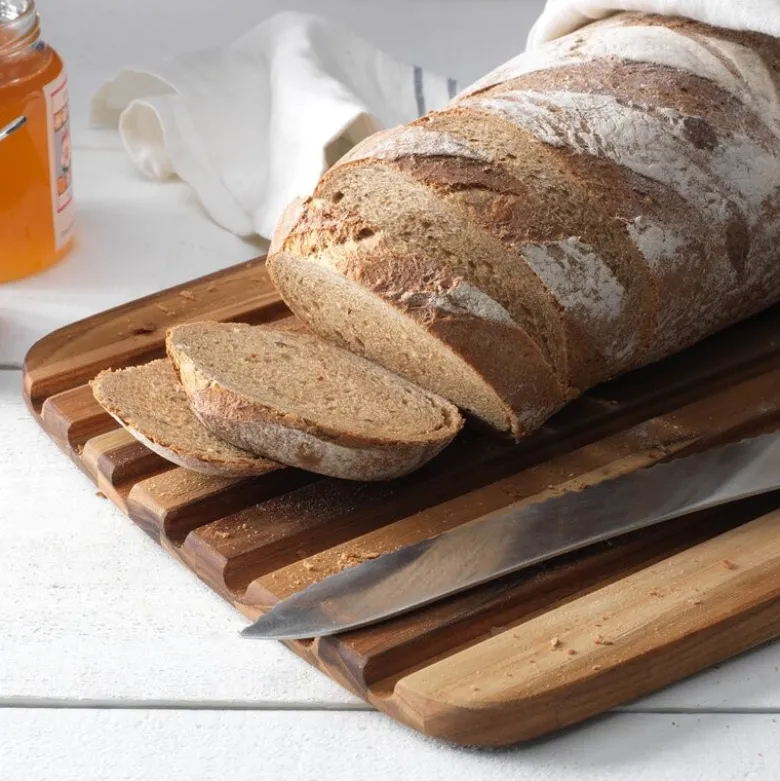 Essential brødskjærebrett 41x28 cm teak