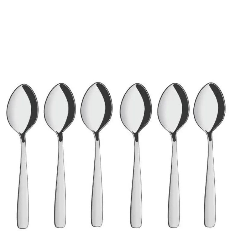 Essentials kaffeskje 6 stk blank