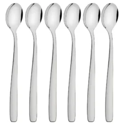 Essentials latteskje 6 stk blank