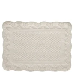 Estrid bordbrikke 50x35 cm sand