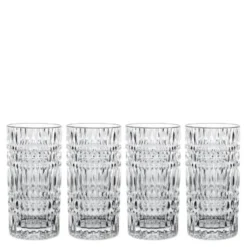 Ethno høye glass 43,4 cl 4 stk