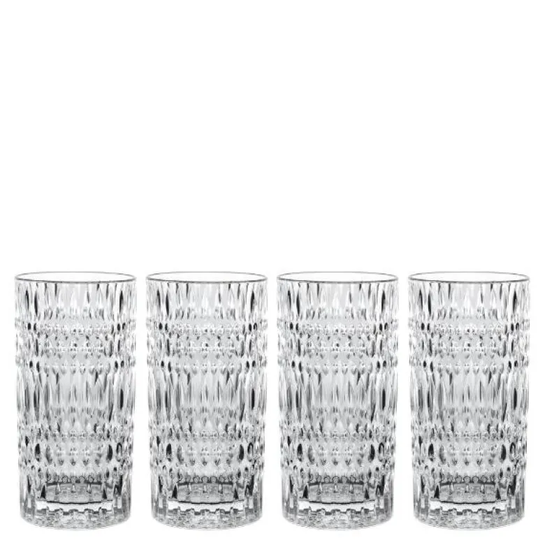 Ethno høye glass 43,4 cl 4 stk