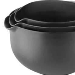 Eva bakebollesett 3 deler 2/3/4L grå