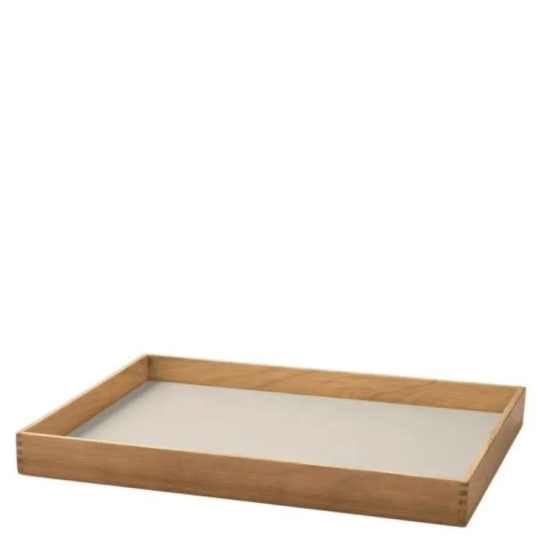 Even teak brett medium 28x36 cm nupo oyster white