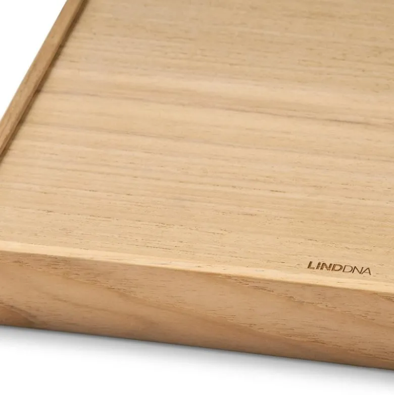 Even teak brett small 30x30 cm nupo lys grå