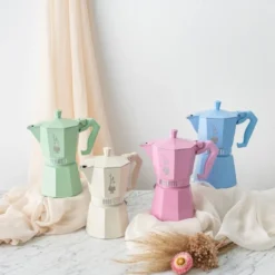 Exclusive espressokanne 6 kopper 25 cl pastellgrønn