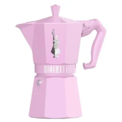Exclusive Moka Express 6 kopper 25 cl rosa
