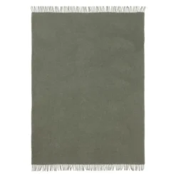Falketind ullpledd 120x180 cm grønn