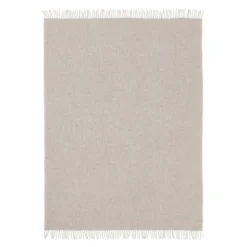 Falketind ullpledd 120x180 cm naturlig beige