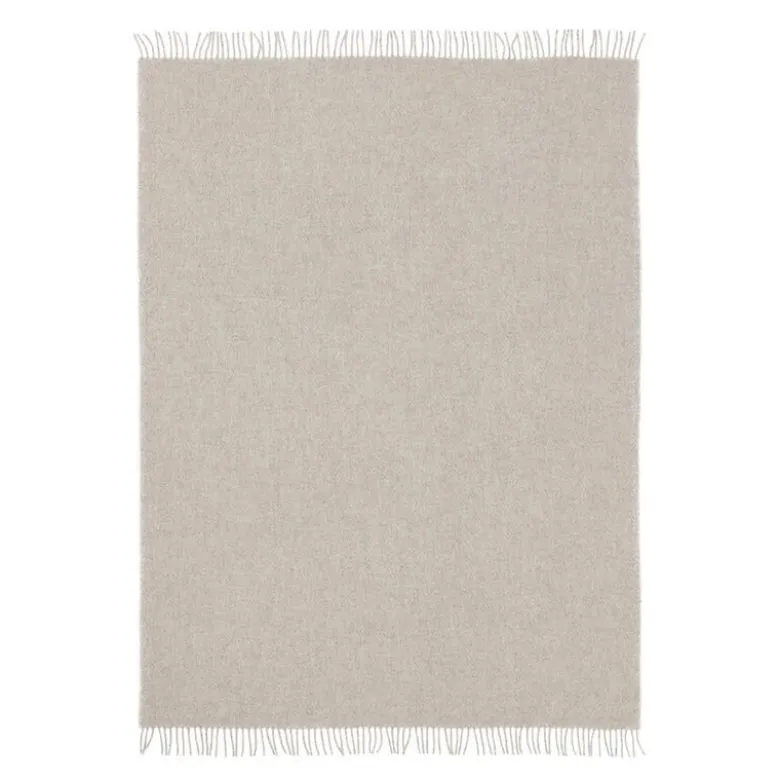 Falketind ullpledd 120x180 cm naturlig beige