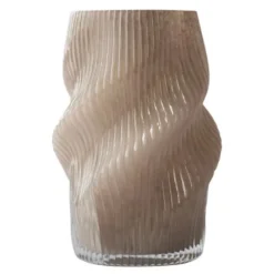 Fano vase 25 cm taupe