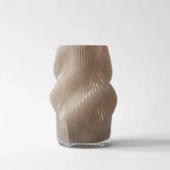 Fano vase 25 cm taupe
