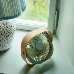 Fantastic bærbar bordvifte 20 cm bøk/pistasjgrønn