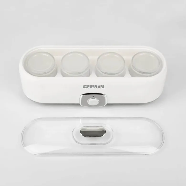 Fermento 4 yoghurt maker med 4 glass hvit