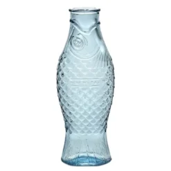Fish & Fish karaffel 85 cl blå